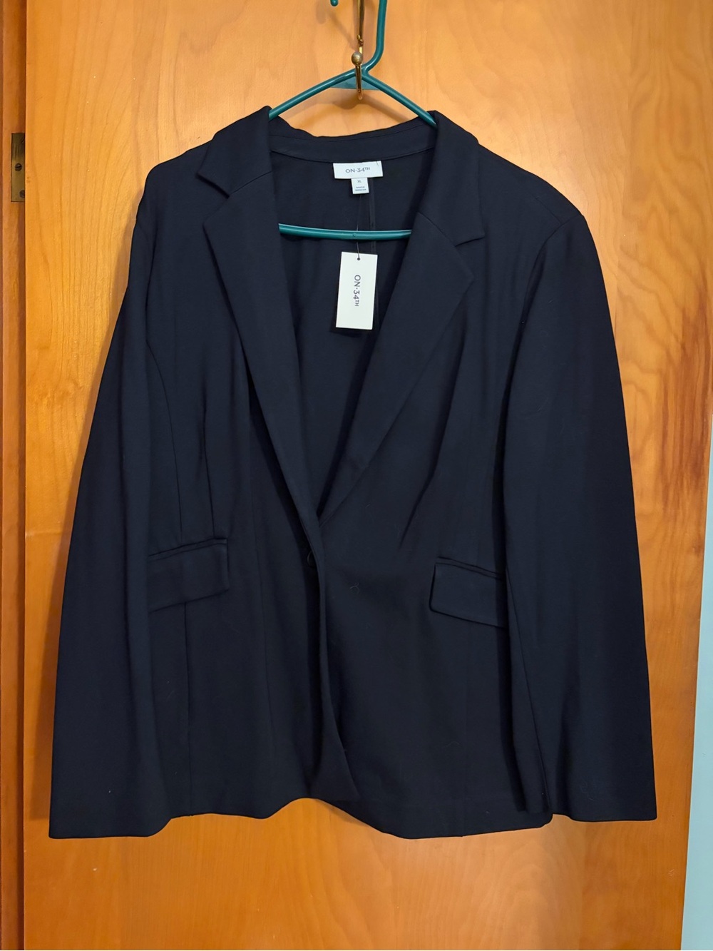 ON 34th Black Women's Tailored Blazer
